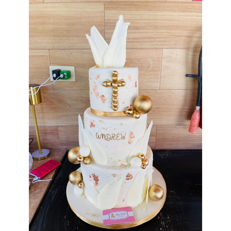 Pastel Religioso 4860